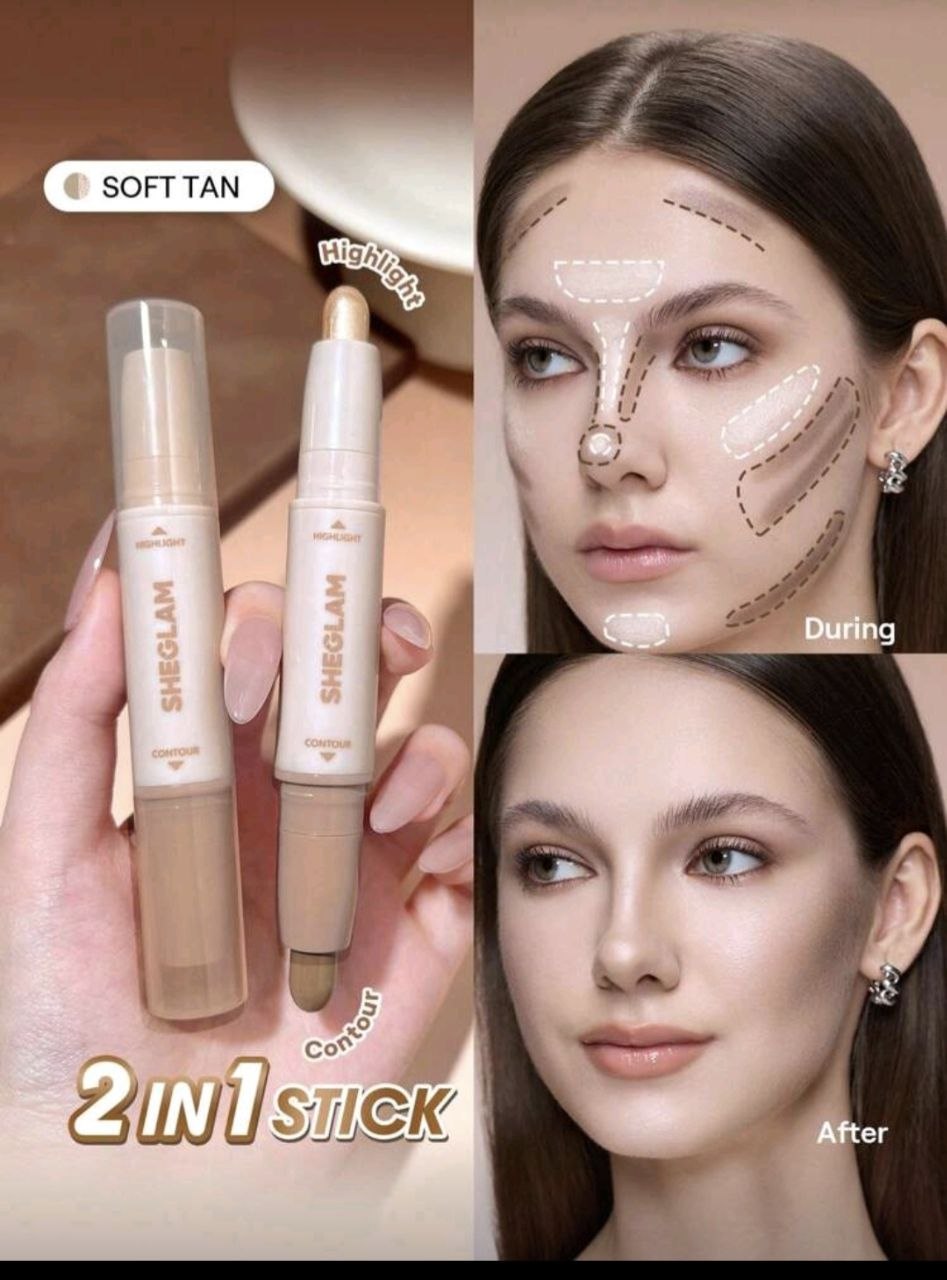 SHEGLAM 2-in-1 Contour & Highlight