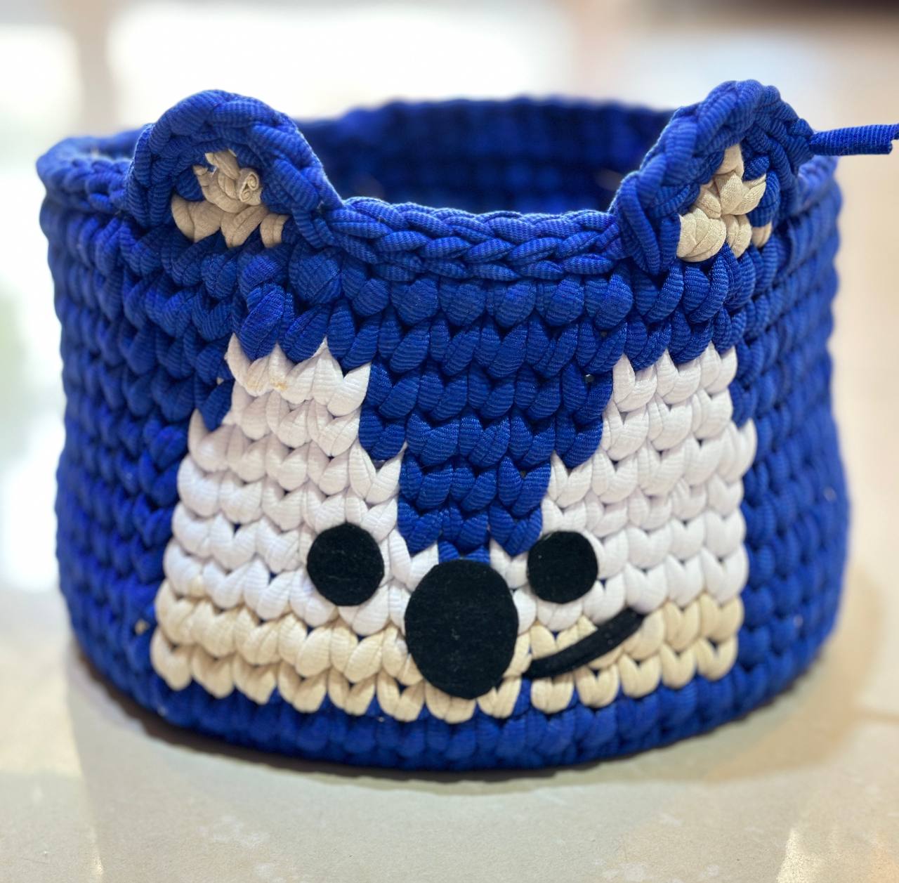 Crochet Sonic Basket
