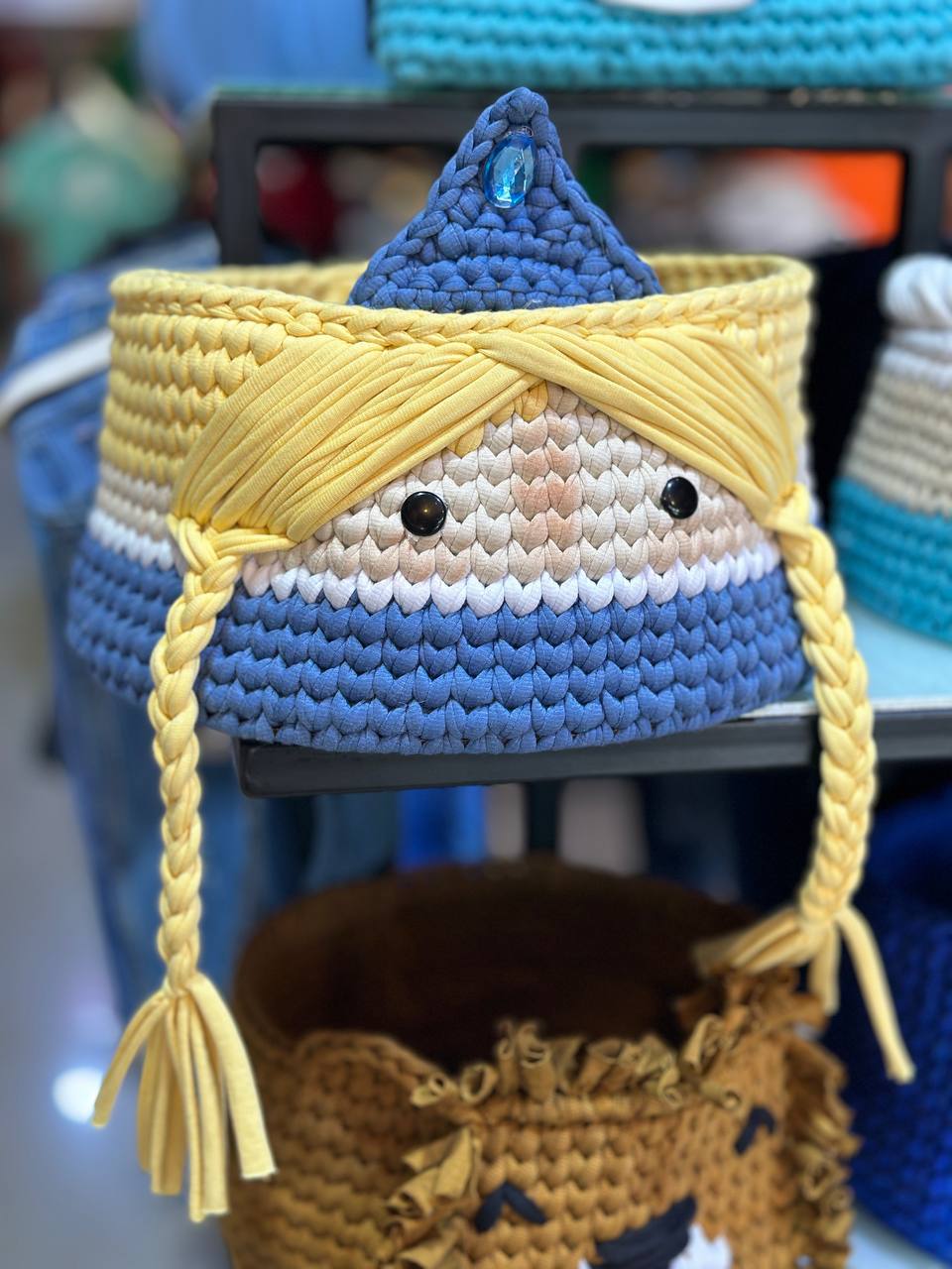 Crochet Princess Basket