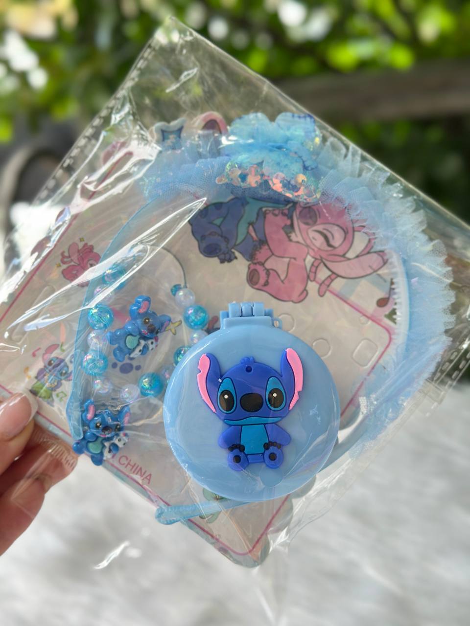 Stitch Hair Clips Set