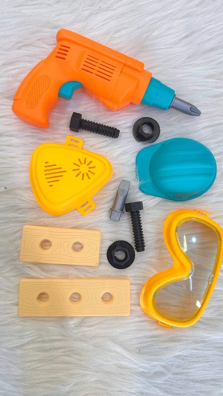 Kids Woodworking Tools Set