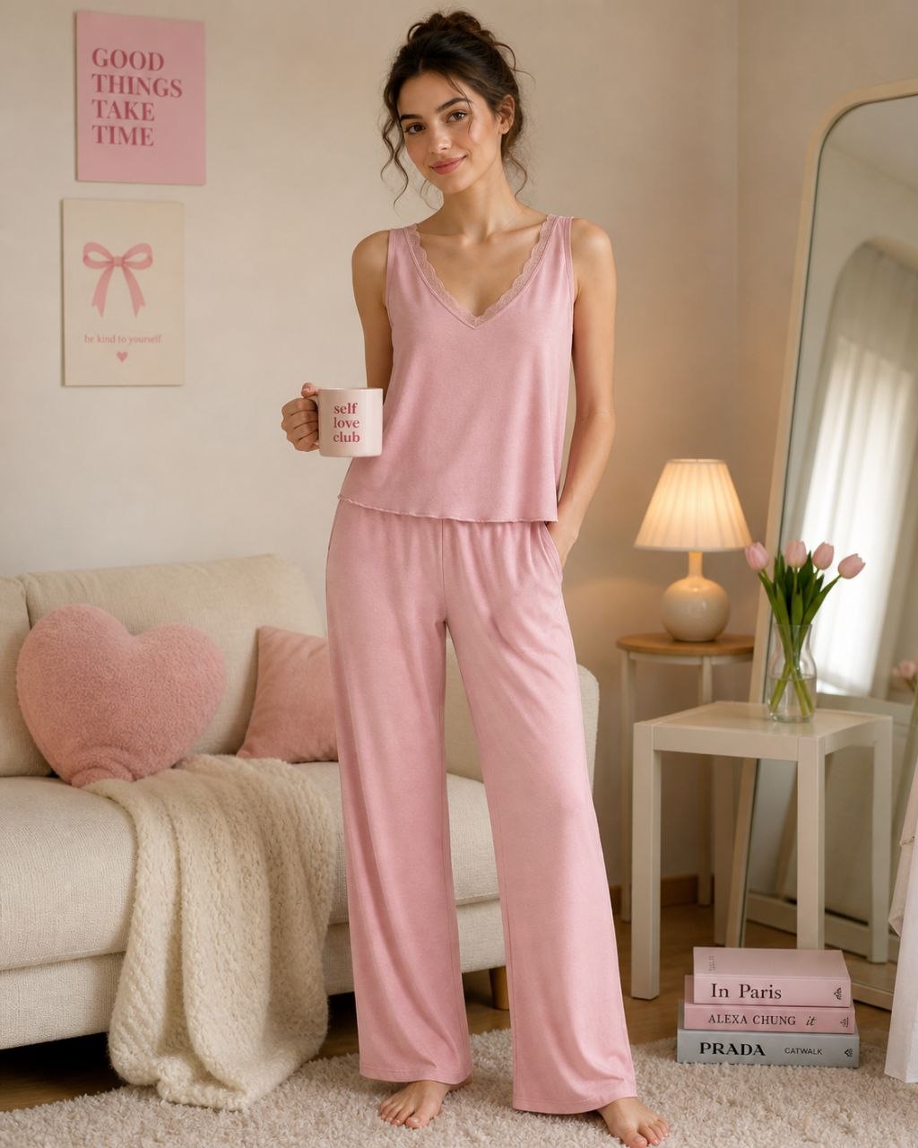 Soft Two-Piece Pajama Set