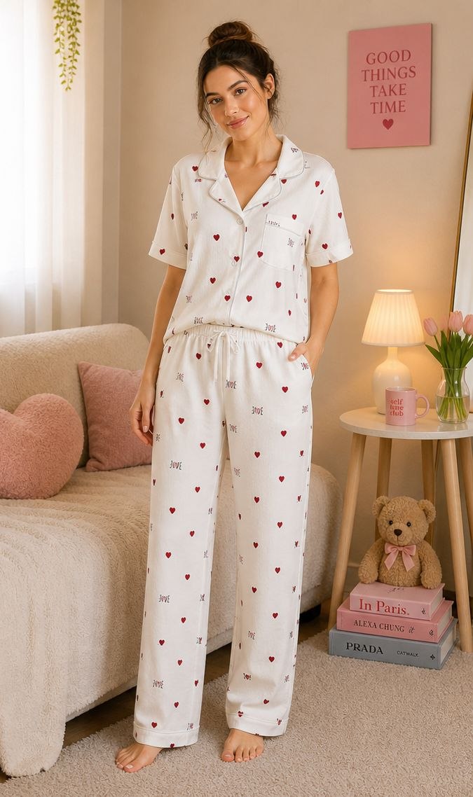 Shein 3-Piece Pajama Set