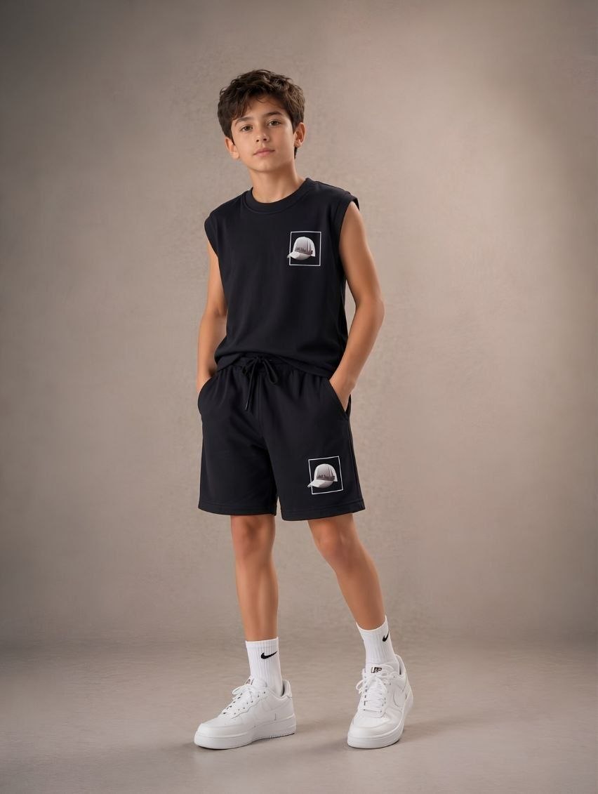 Boys Sports Shorts Set
