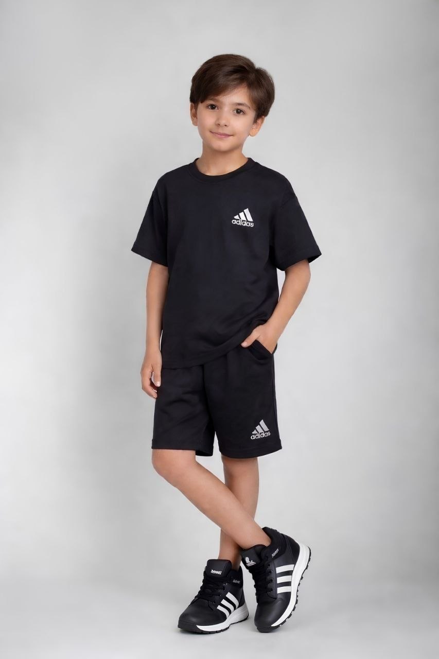 Boys Adidas Sports Shorts Set