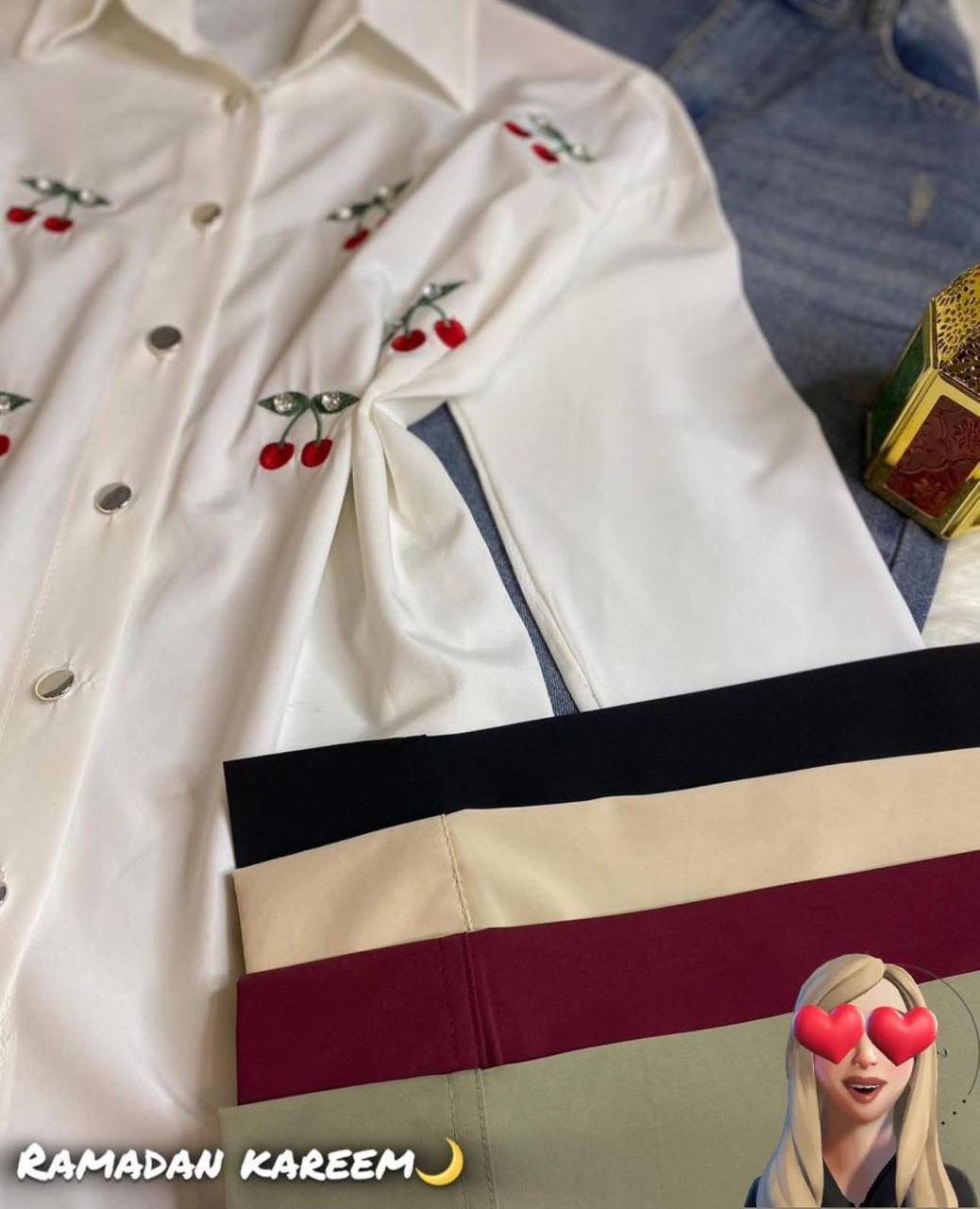 Button-Up Jersey Shirt