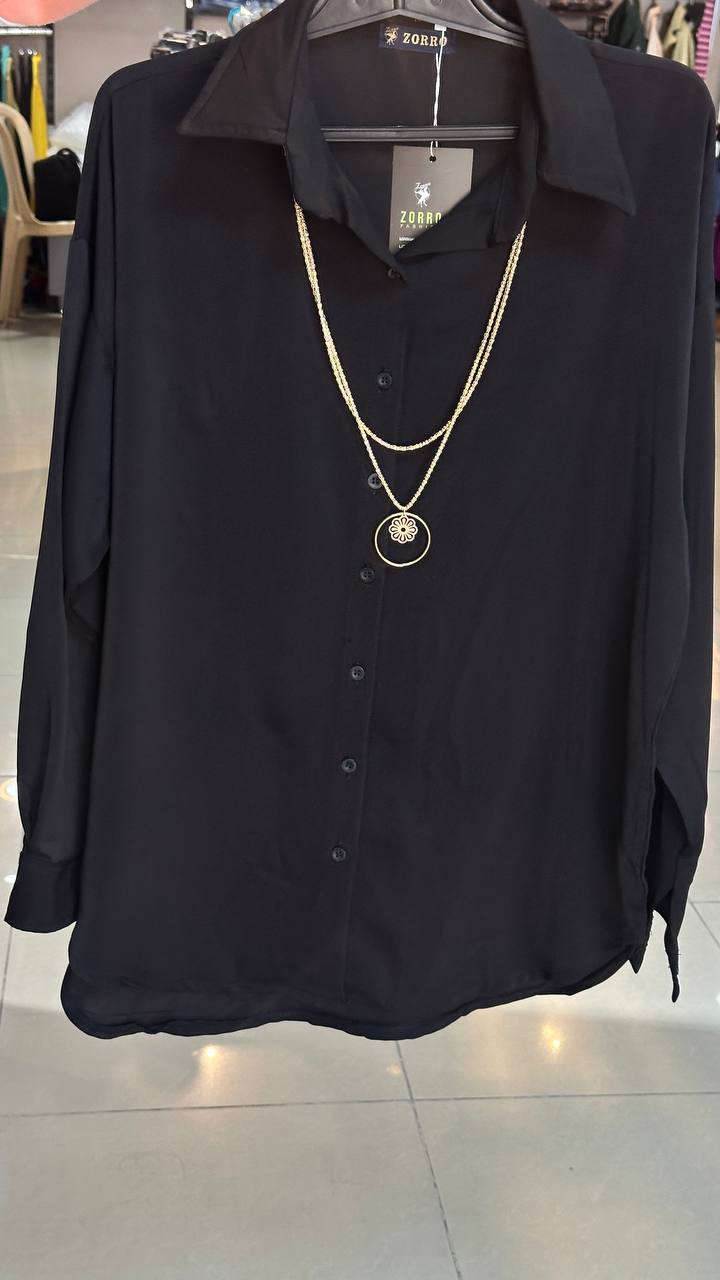 Button-Up Jersey Shirt