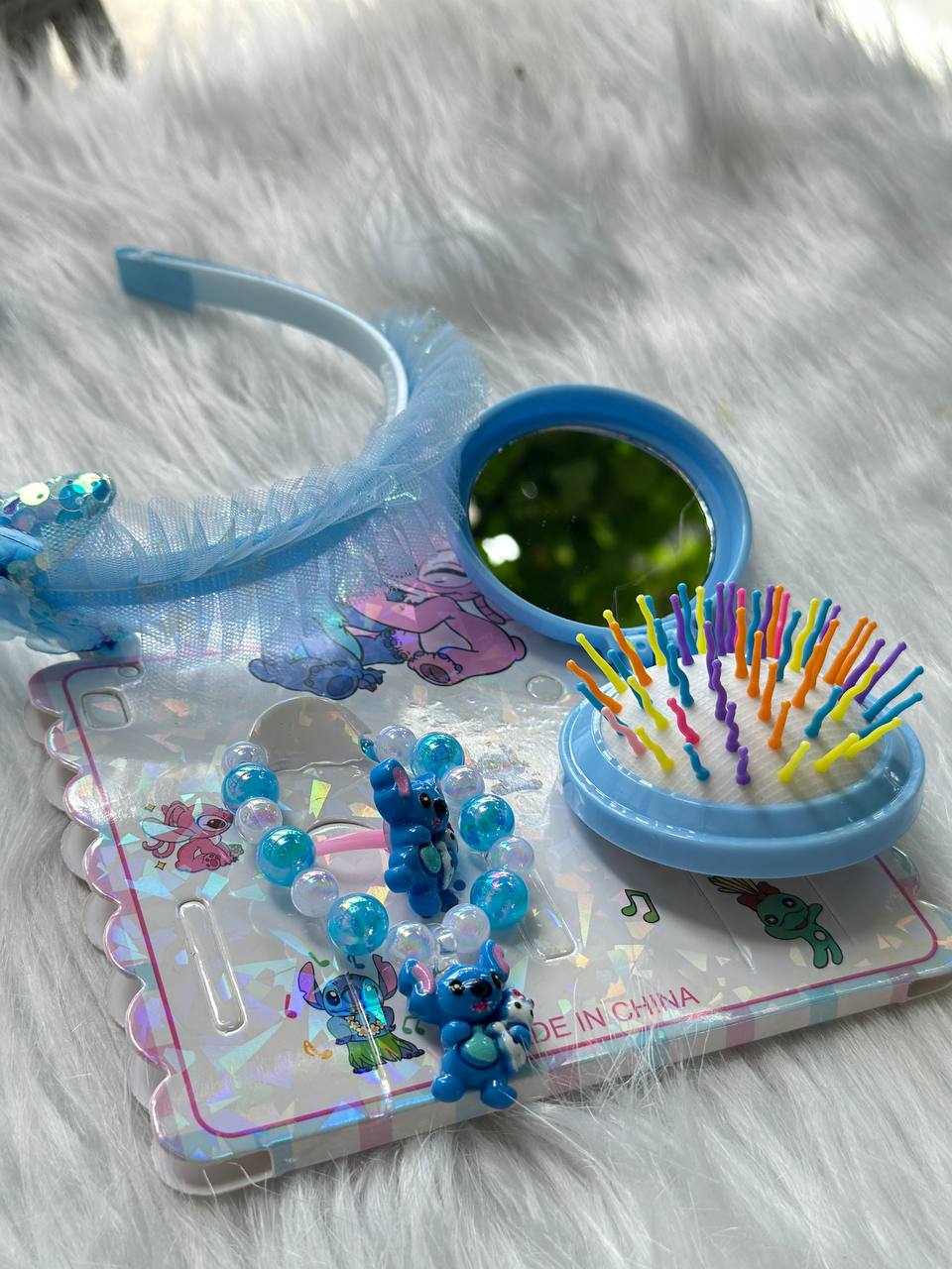 Stitch Hair Clips Set