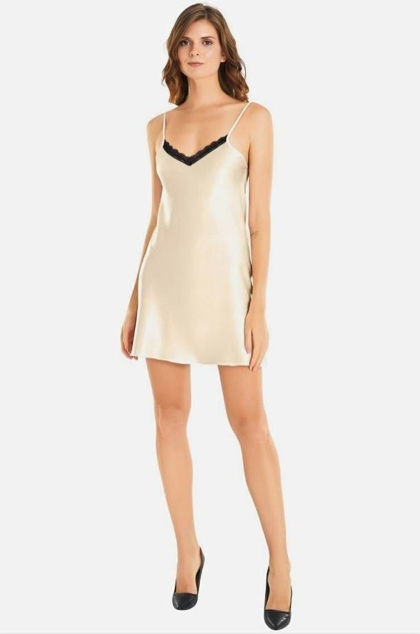 Satin Lingerie Set With Robe