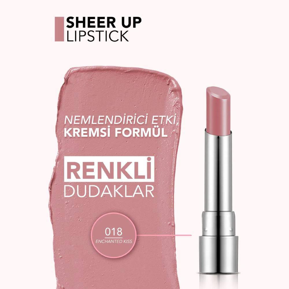 Flormar Sheer Up Lipstick