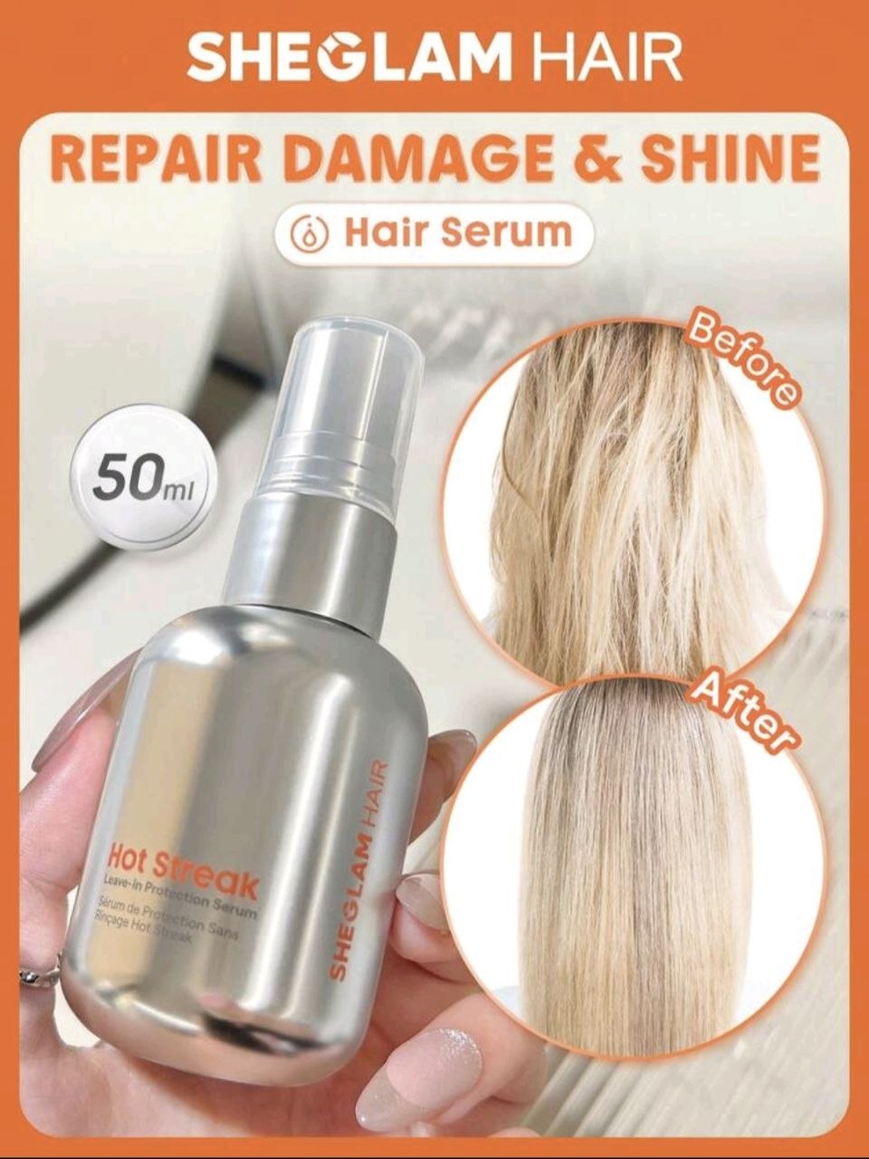 Sheglam Heat Protection Serum