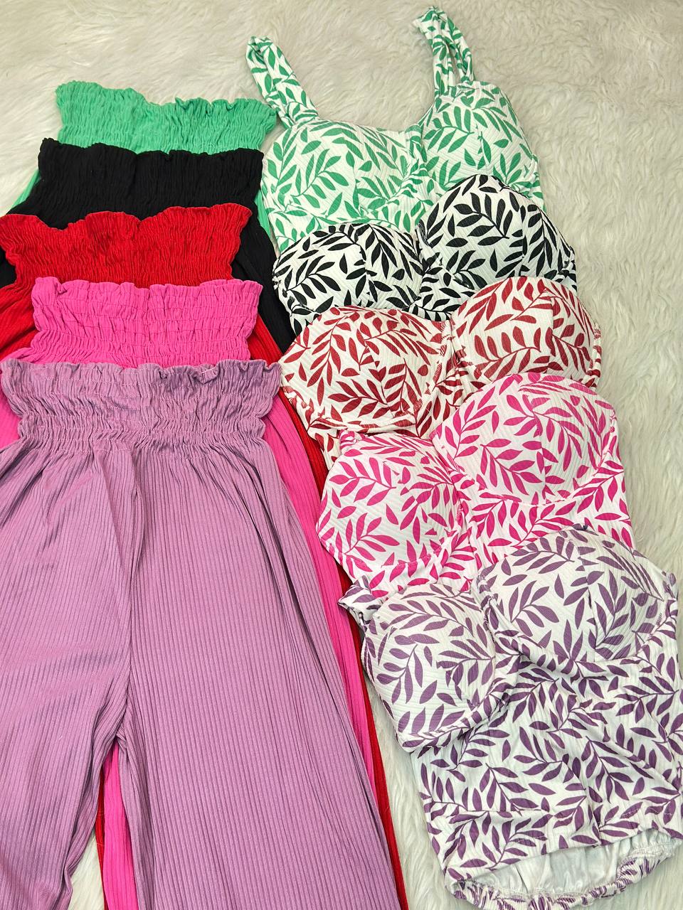 Printed Two-Piece Pajama Set