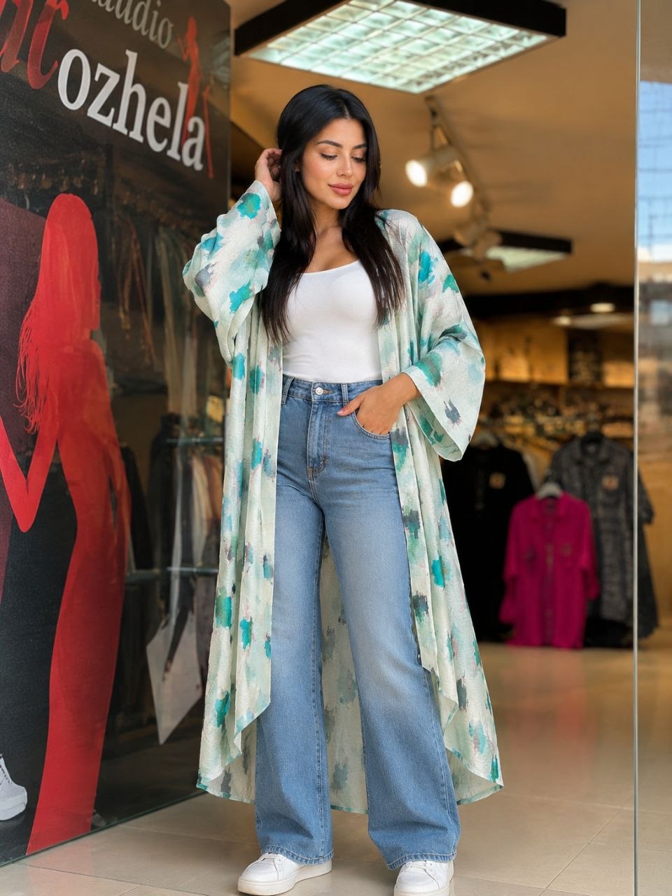 Marble Art Abaya