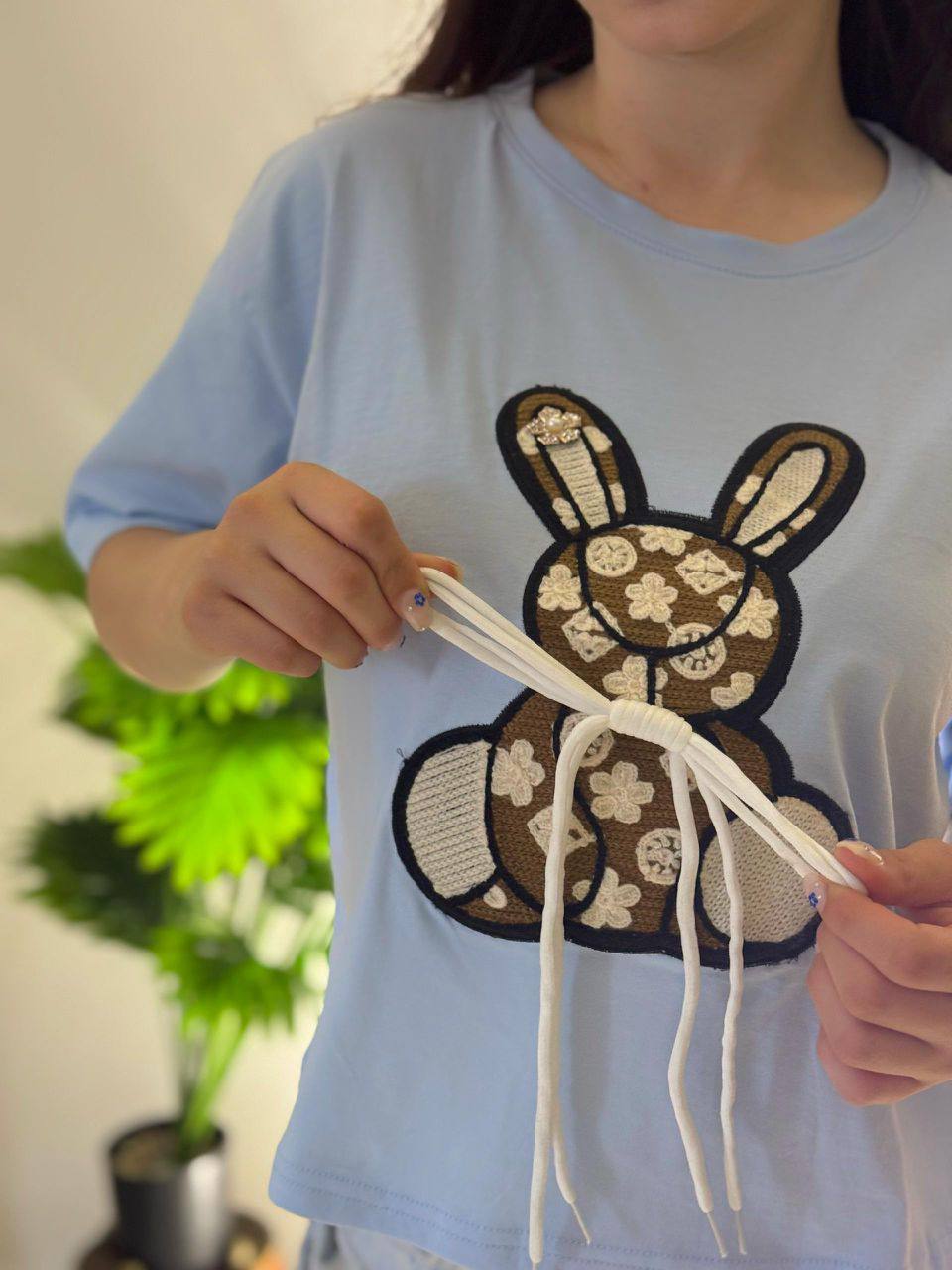 Cute Casual Bunny Tee